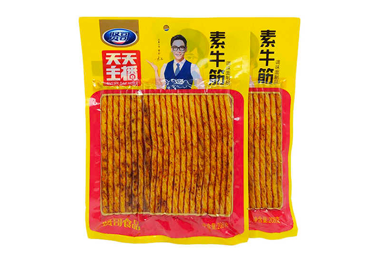 XIANGE VEGETARIAN BEEF TENDON 208G